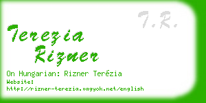 terezia rizner business card